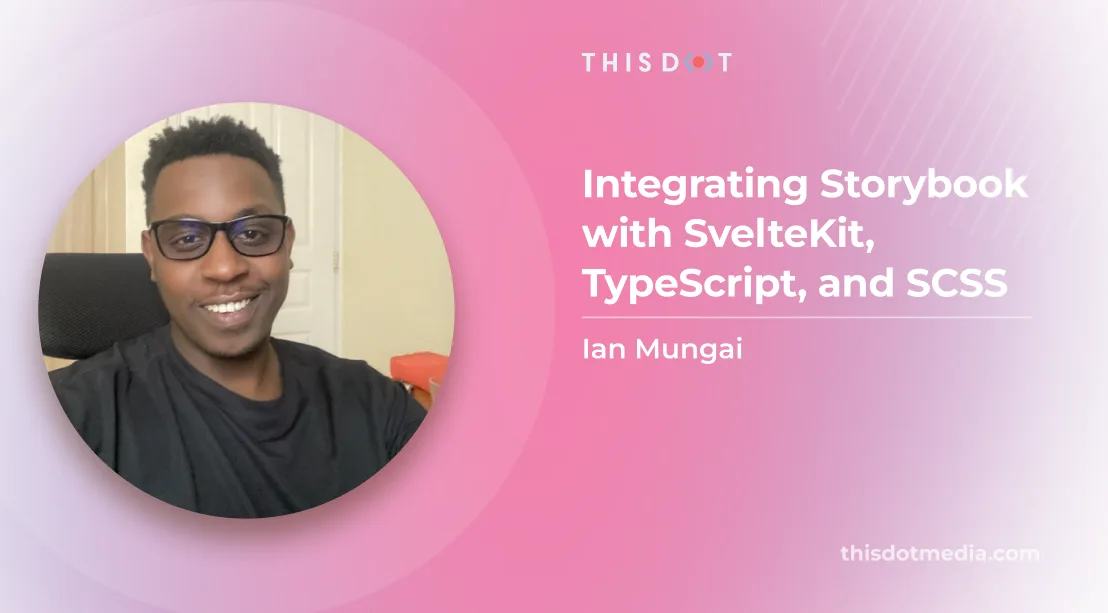 Integrating Storybook with SvelteKit, TypeScript, and SCSS cover image
