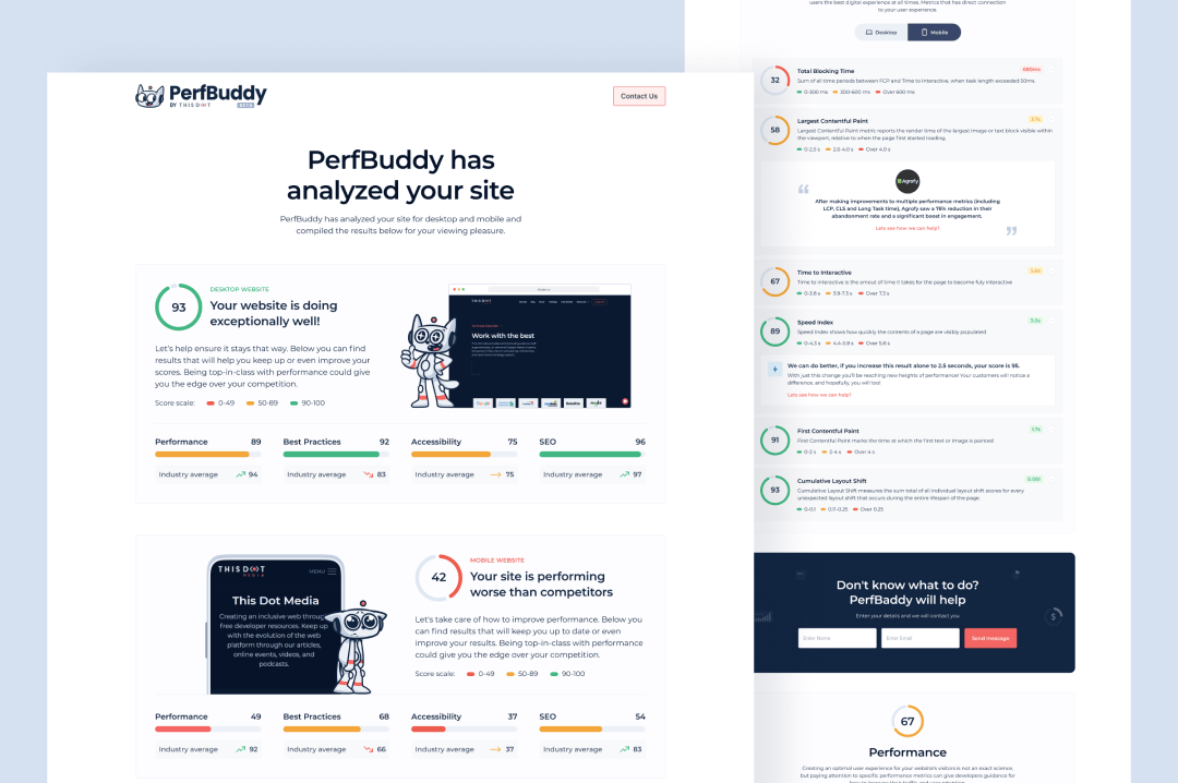 Perfbuddy Overview Image