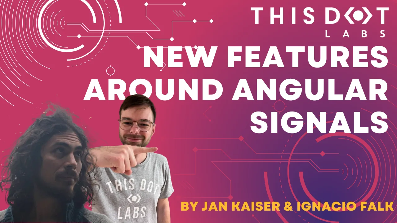 Overview of the New Signal APIs in Angular cover image