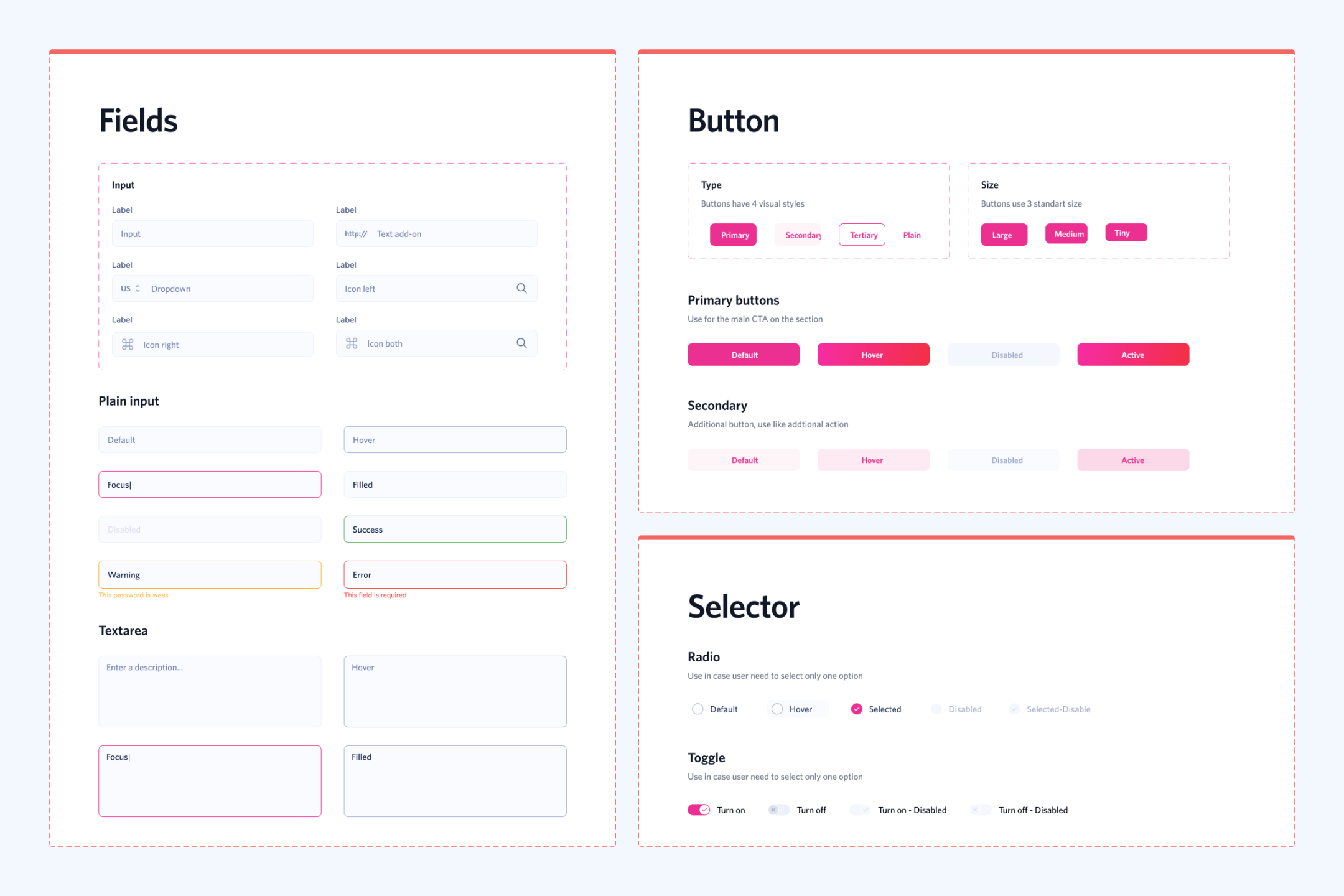 figma mockup - Event platform