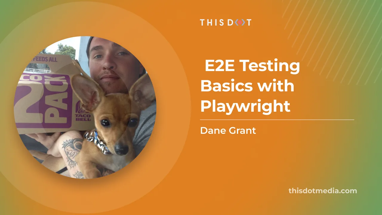  E2E Testing Basics with Playwright cover image