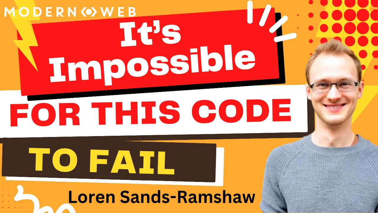 It's Impossible For This Code to Fail - with Loren Sands-Ramshaw  cover image