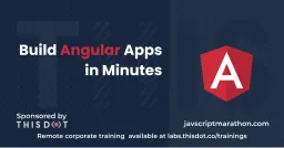 Build Angular Apps in Minutes Cover