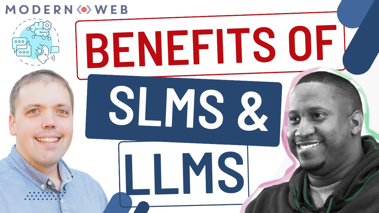 6 Steps to AI Adoption: Benefits of LLMs & SLMs with Jerome Hardaway and Rob Ocel cover image