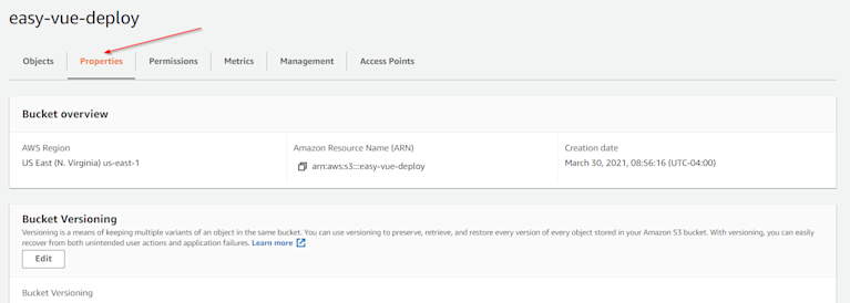 Deploying a Vue Static Front-End to AWS - This Dot Labs