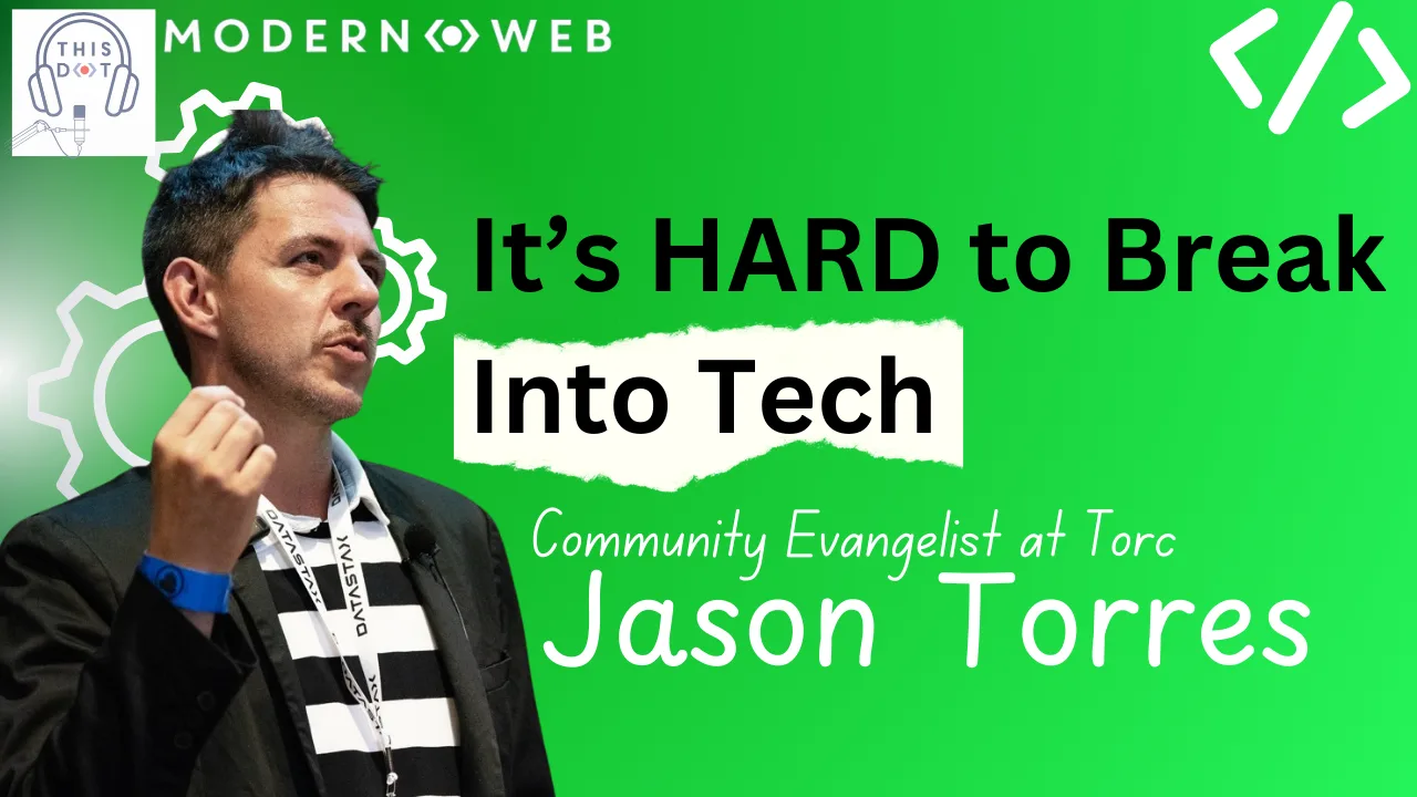 Why is It so HARD to Break Into Tech with Jason Torres cover image