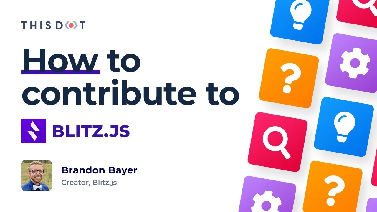 How to Contribute to Blitz.JS cover image