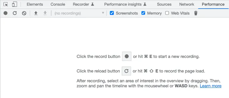 Location of the reload and record button