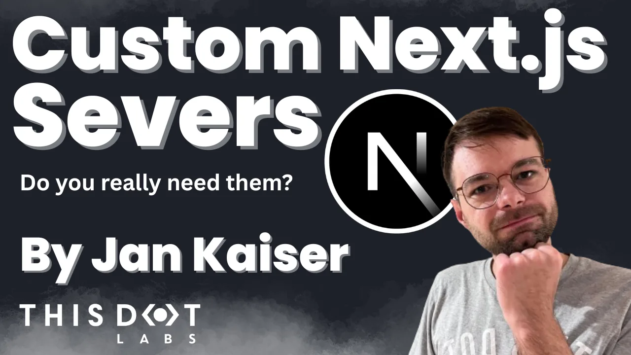 Custom Next.js Servers - Do you really need them? cover image