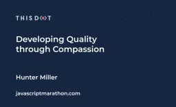 Developing Quality through Compassion Cover