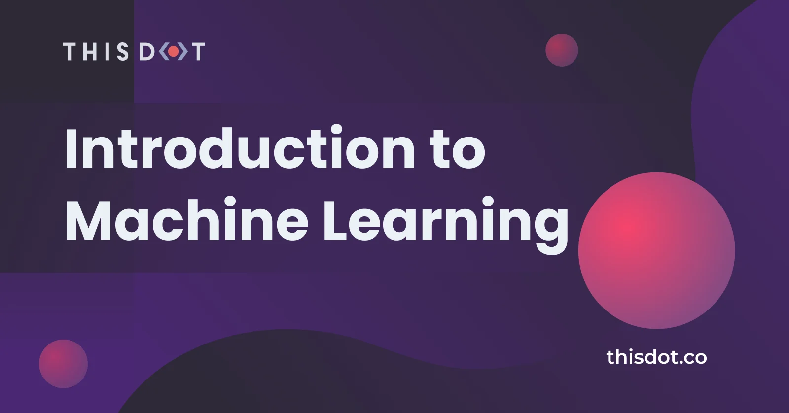 Introduction to Machine Learning (1)