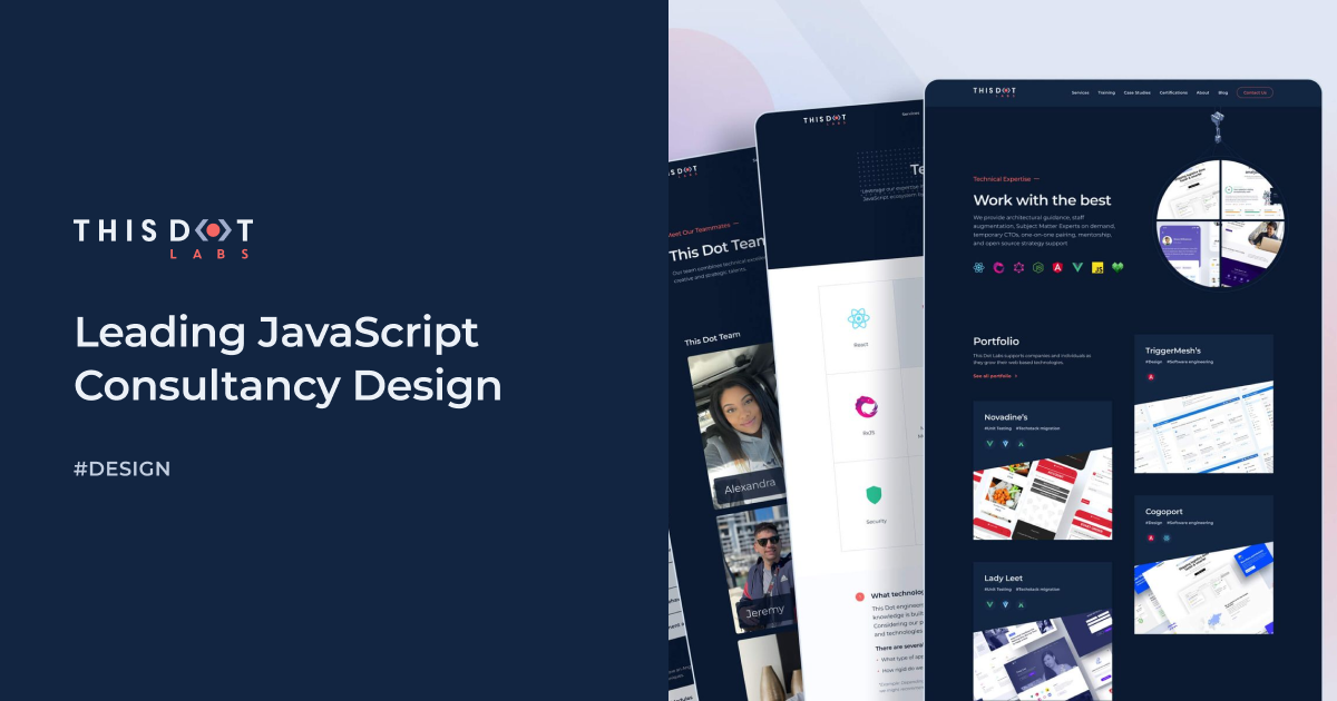 Leading JavaScript Consultancy Design - This Dot Labs