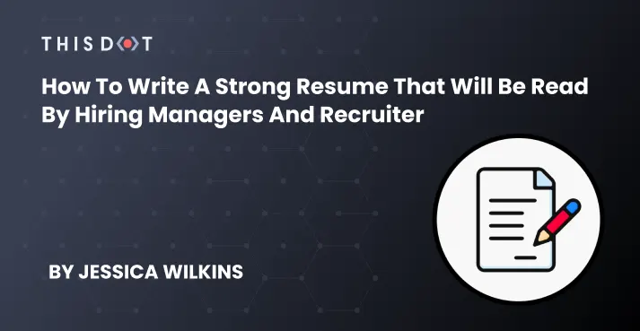How to Write a Strong Resume That Will Be Read by Hiring Managers and Recruiters cover image