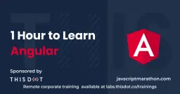 1 Hour to Learn Angular Cover