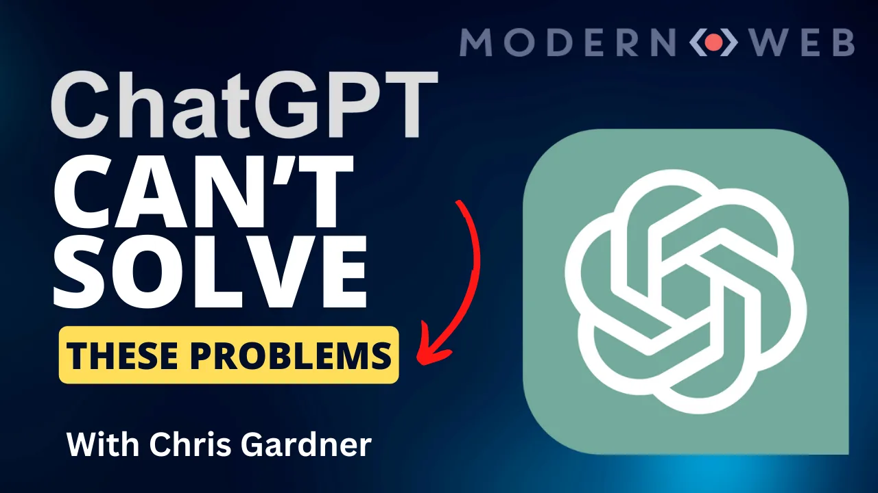 ChatGPT can't solve these problems! with Chris Gardner cover image