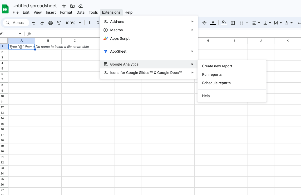 Google Spreadsheets