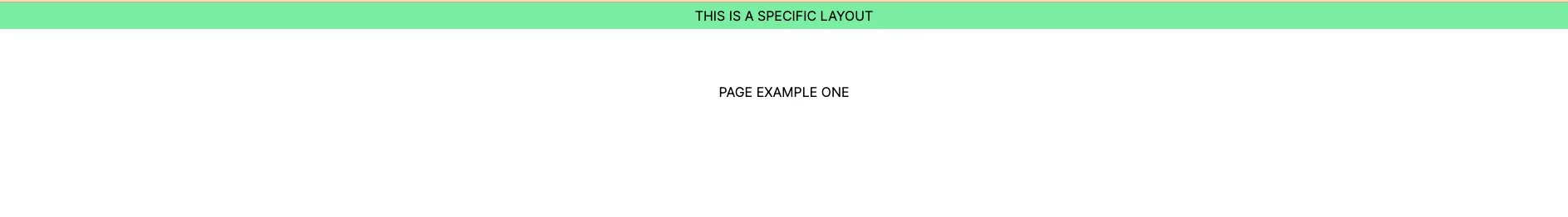 pages with different root layouts