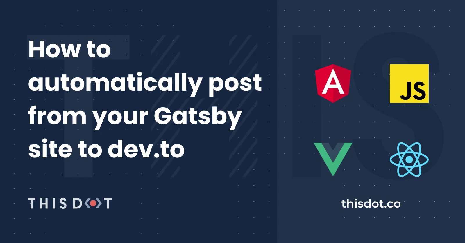 How to automatically post from your Gatsby site to dev.to cover image