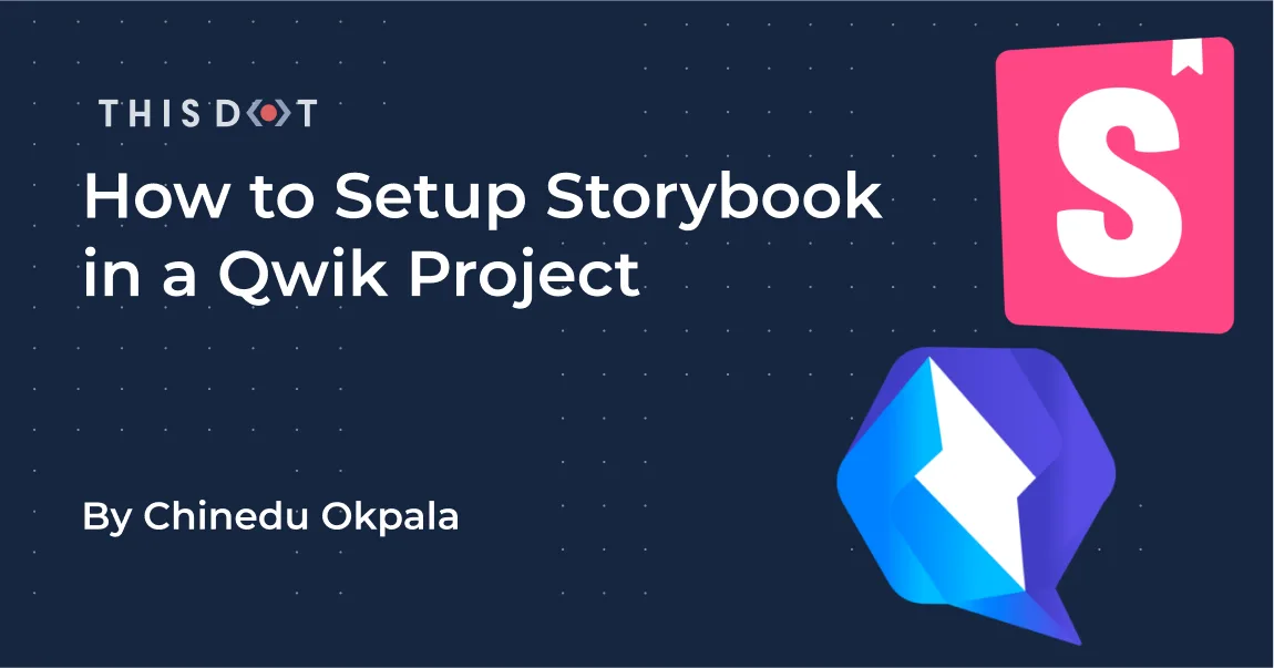 How to Setup Storybook in a Qwik Project cover image
