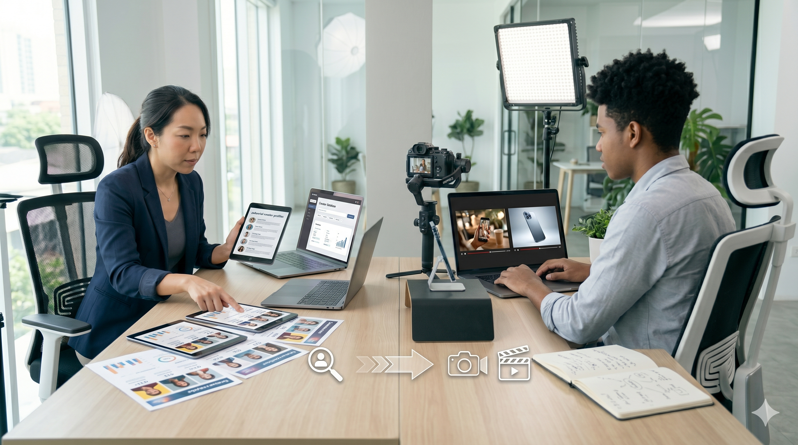 品牌與創作者合作流程，從篩選KOL到內容製作與影片拍攝