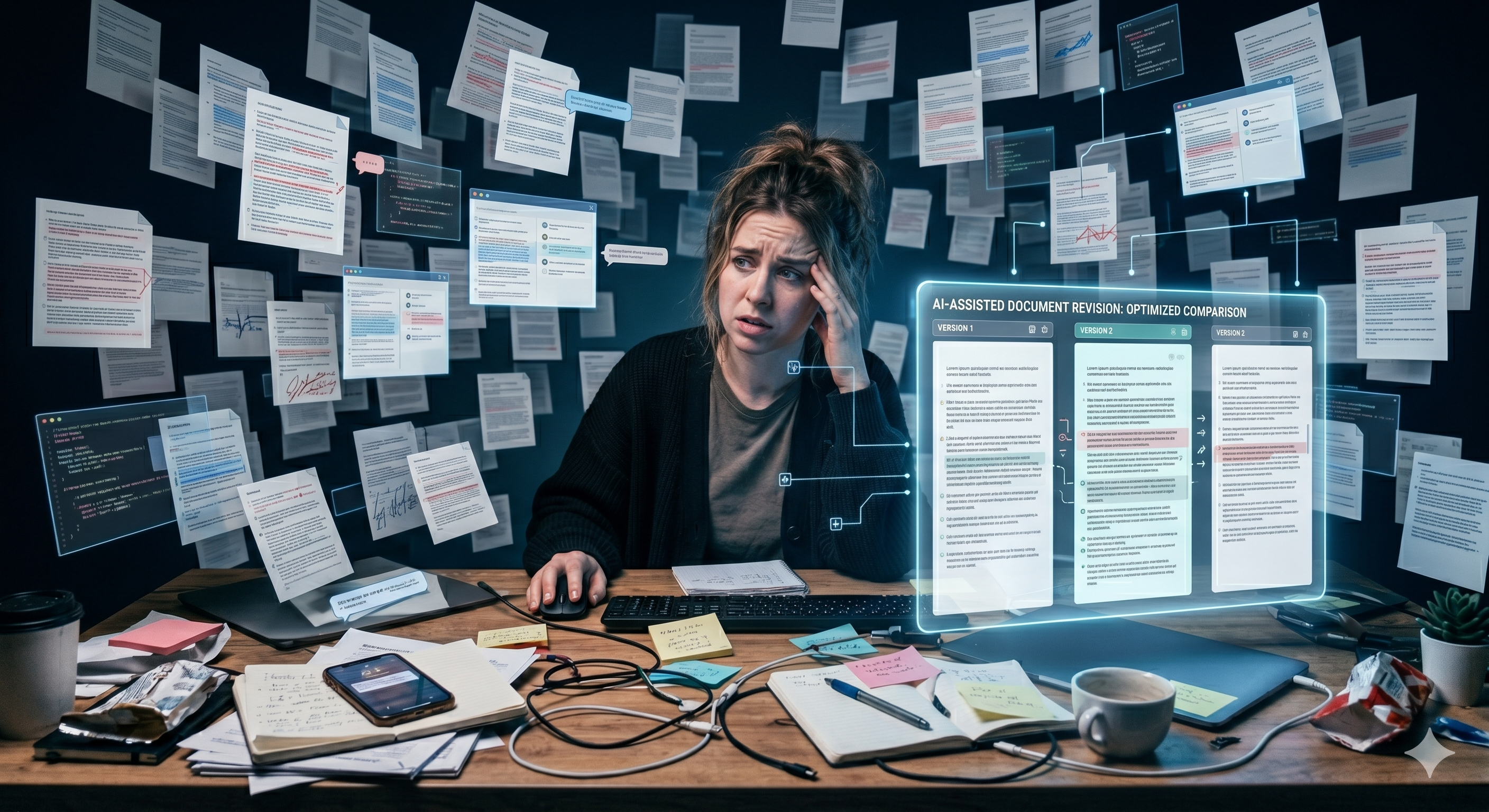 多平台內容管理困境，AI文件優化與流程整合解決方案