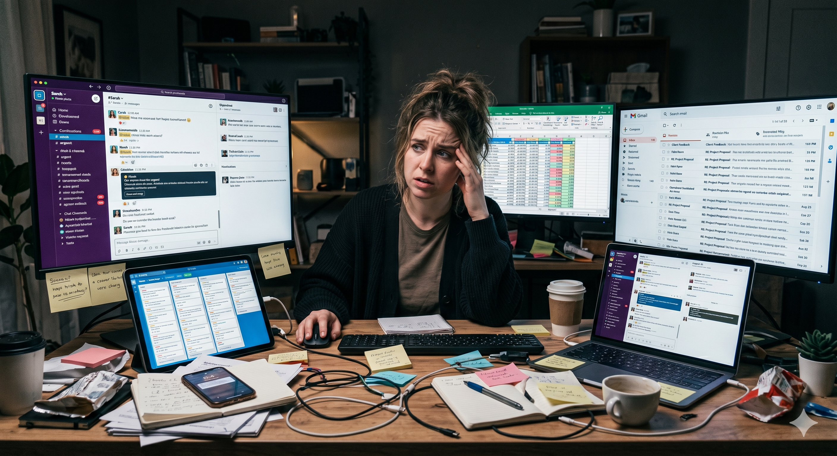 行銷協作過載，跨工具與團隊溝通效率瓶頸分析