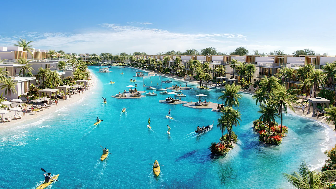 DAMAC Islands tropical island community with turquoise lagoons