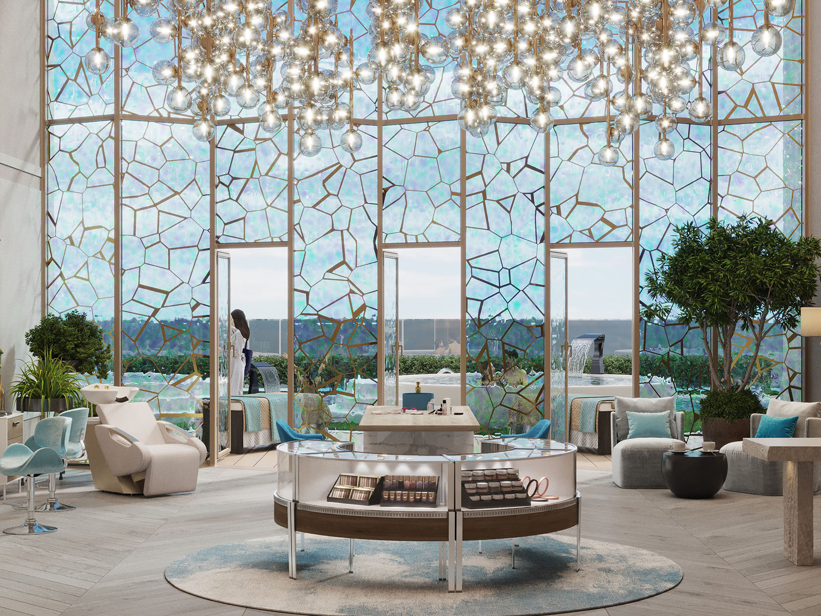 Discover a Dubai first at the beauty lounge, where expert technicians create custom-made creams tailored to your unique skin needs for a personalised glow.