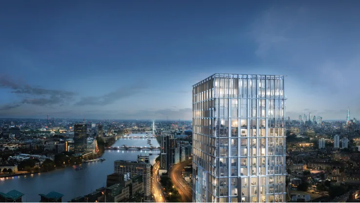 DAMAC Tower Nine Elms, London, representing global property portfolio