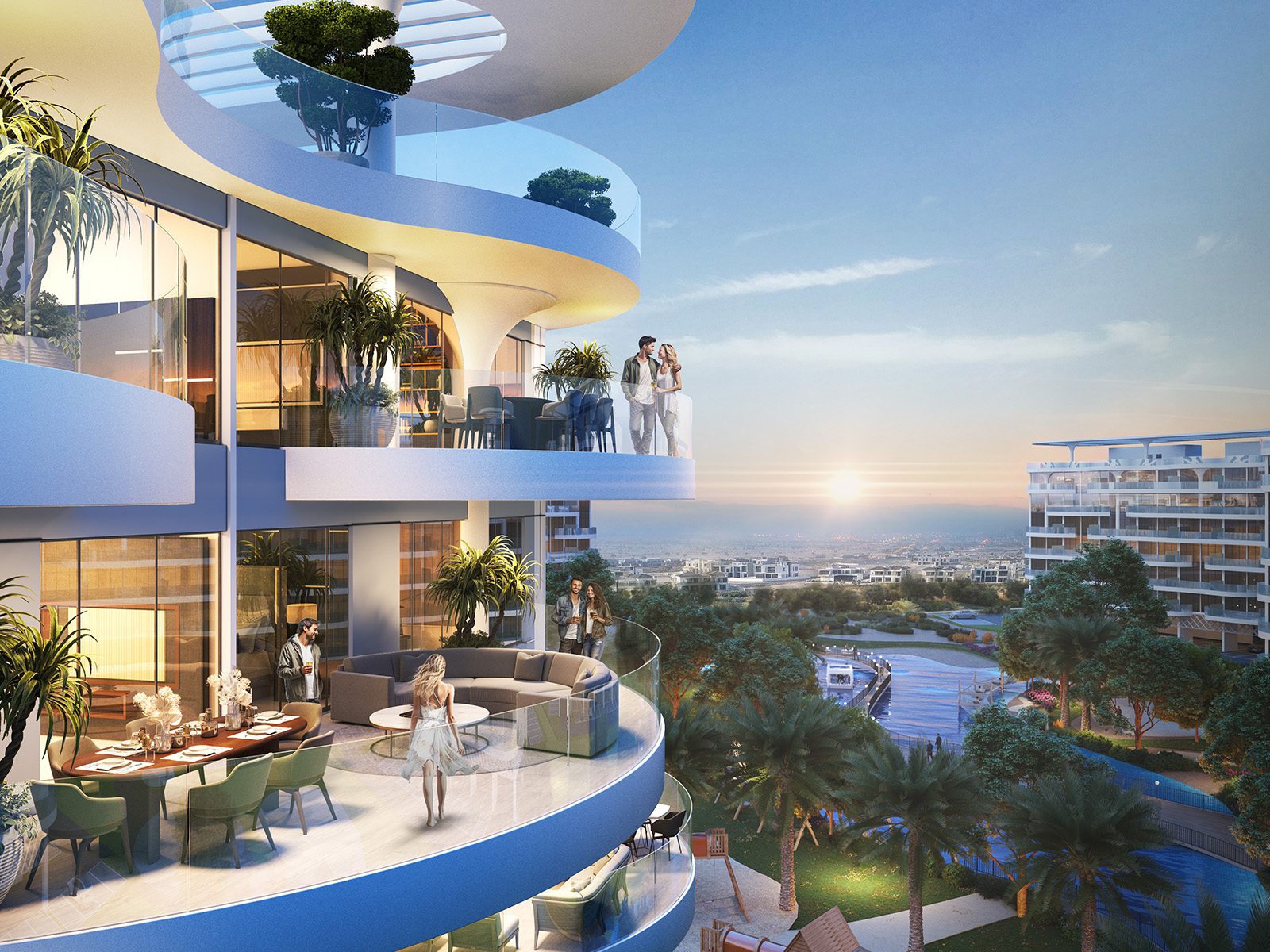 1BR 01 - Damac Lagoon Views