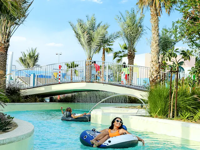 Drift along our serene lazy river, where gentle currents lead you through a scenic oasis, offering a perfect escape for relaxation and natural beauty.