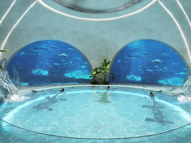 Experience a unique workout in our state-of-the-art aqua gym, combining fitness with the soothing effects of water resistance.