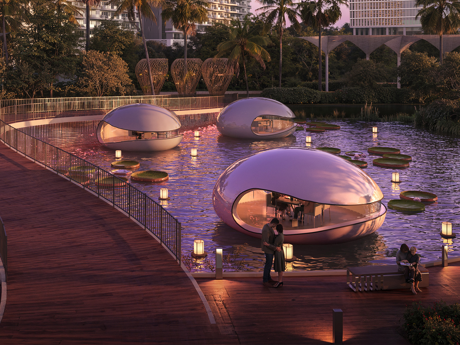 Drift into calm on inviting platforms designed for quiet moments, conversation, and effortless escape. 