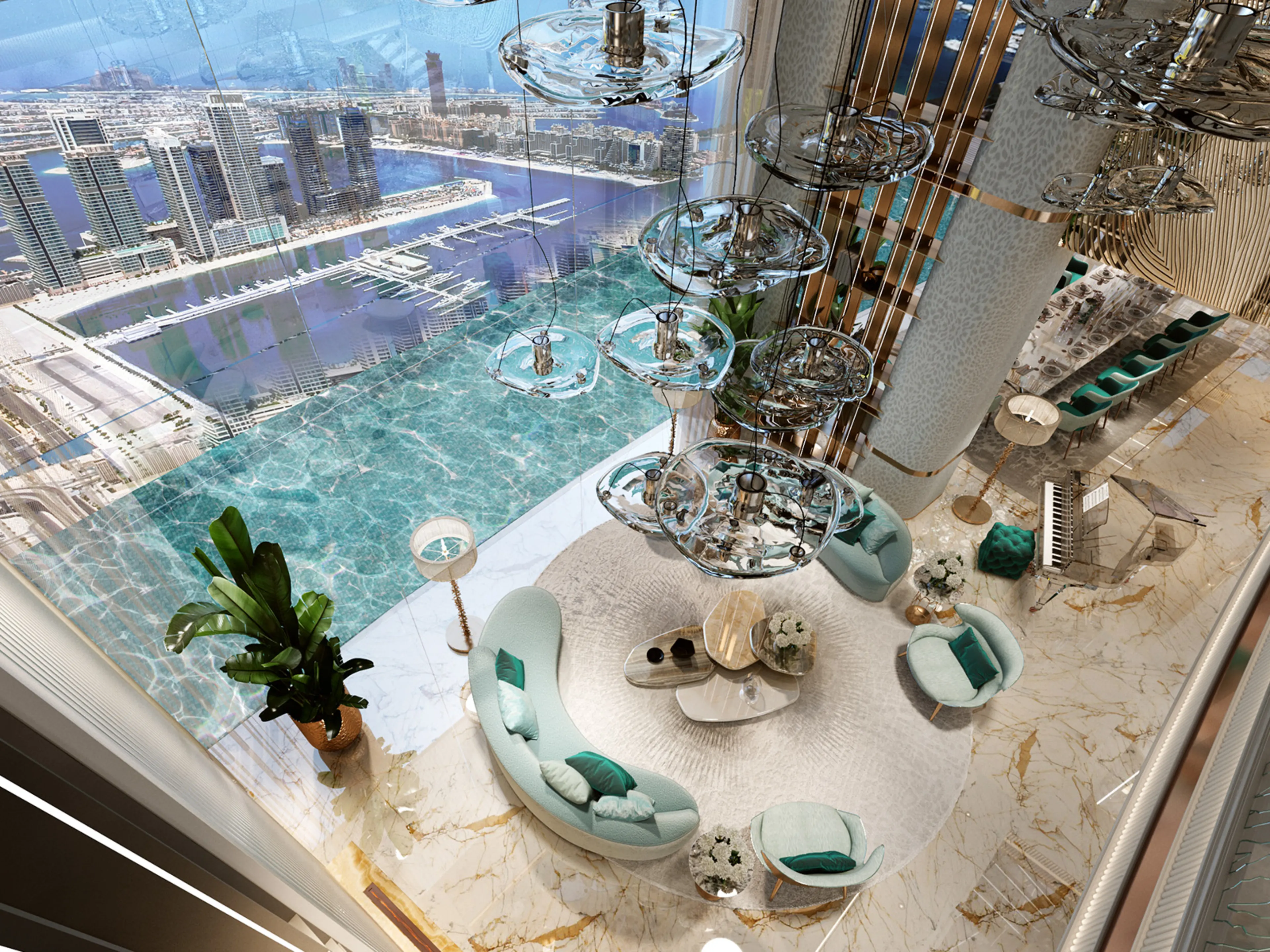 4BR - DAMAC Bay - 4x3 - 2