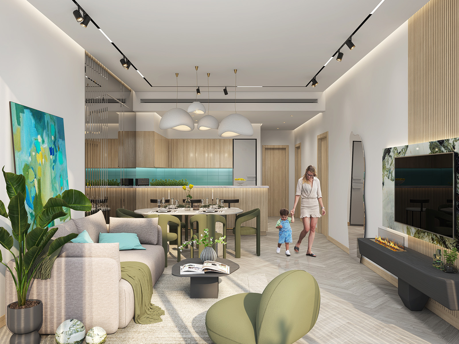 2BR 01 - Damac Lagoon Views