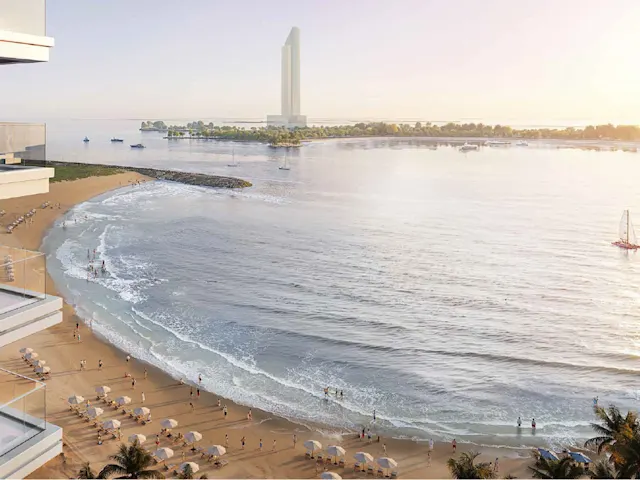 استمتع بنعيم الجزيرة مع وصول مباشر إلى الشاطئ، حيث تدعوك الرمال البيضاء والأمواج الفيروزية إلى لحظات استرخاء لا تنتهي.