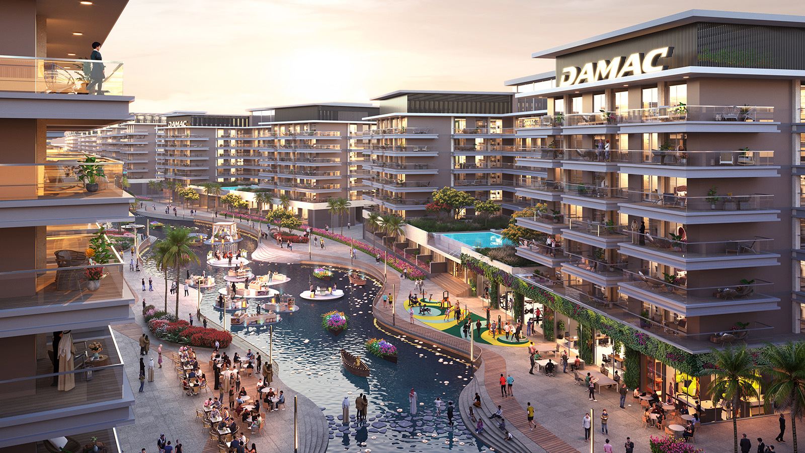 DAMAC Riverside Views Apartments for Sale in Dubai | DAMAC Properties
