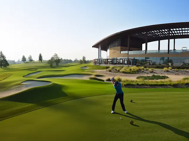Tee off on our world-class golf course with lush fairways, breathtaking views, and top-tier facilities for an unforgettable round every time.