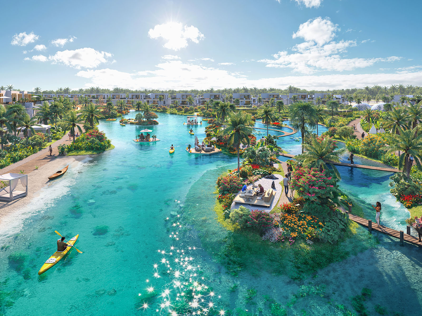 Breathe in calm as you wander through Zen Gardens and Verdant Waters where every step feels like meditation.