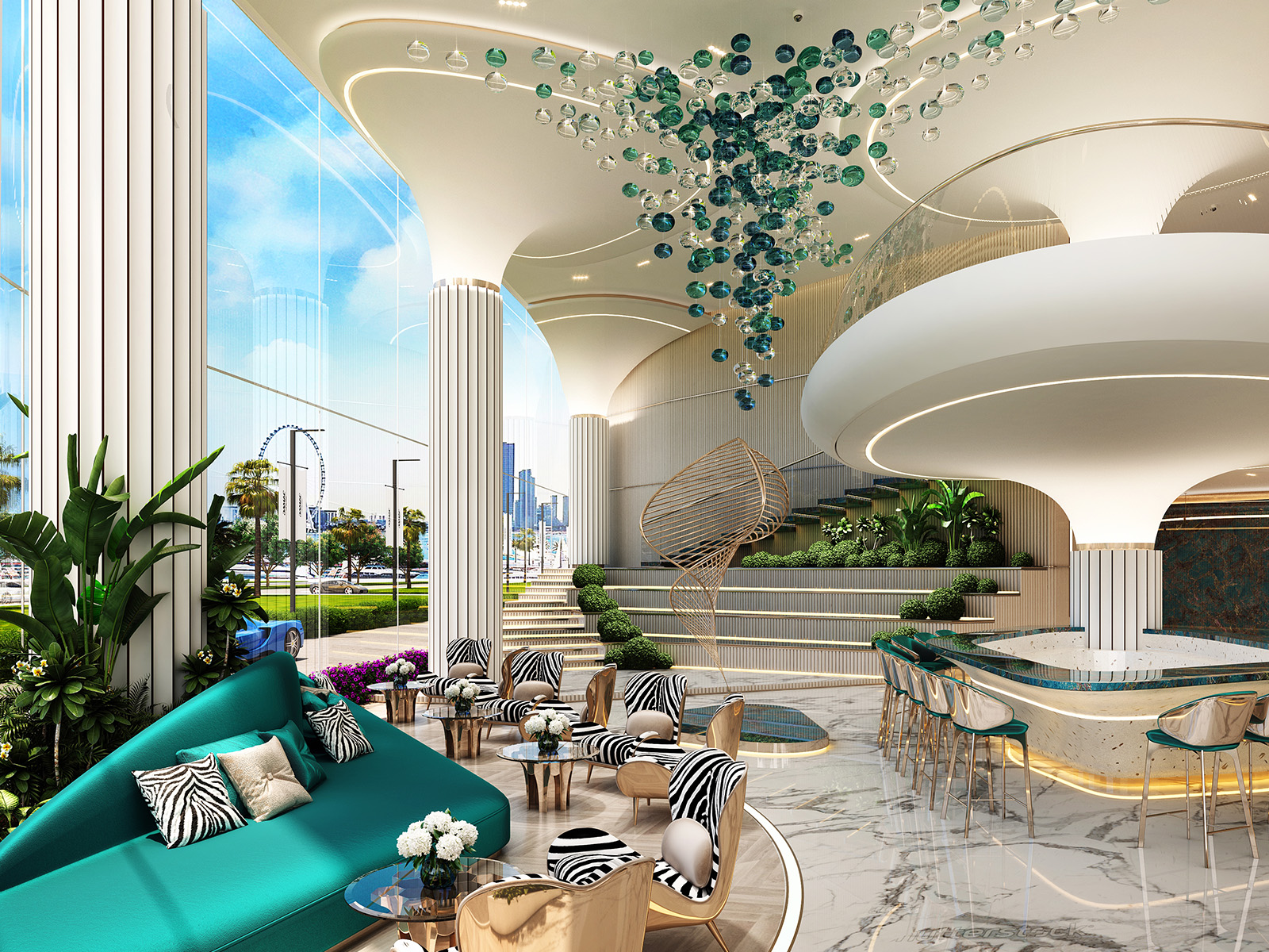 4BR - DAMAC Bay - 4x3 - 1