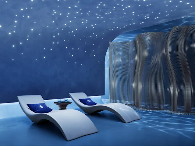 Détendez-vous sous les étoiles dans un sanctuaire de bien-être céleste où la guérison holistique rencontre la sérénité nocturne.