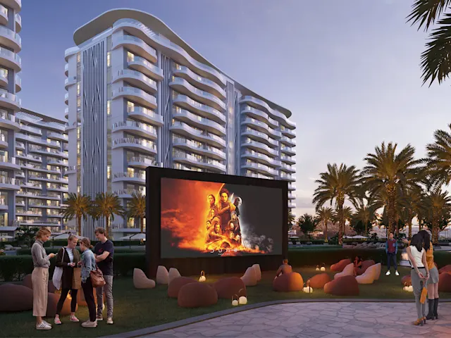 Experience open air screenings and shared moments that bring entertainment into the heart of the district.