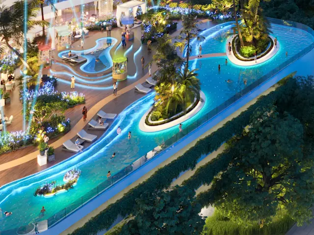 Erleben Sie die Eleganz unseres Infinity-Bahnenpools – perfekt für ungestörtes Schwimmen mit atemberaubendem Blick. Eine harmonische Verbindung von Erholung und Erfrischung.
