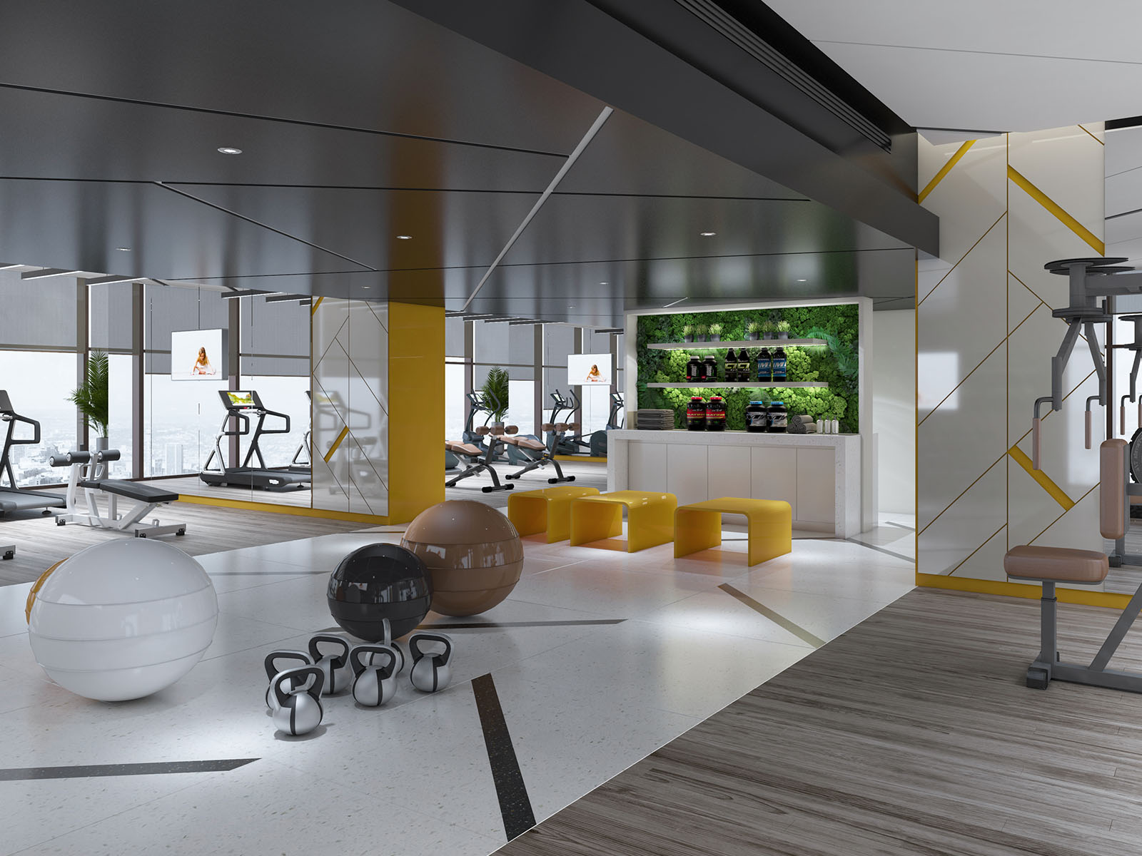 Achieve your fitness goals with a modern gym offering advanced equipment, motivating spaces, and all you need for an active, healthy lifestyle.