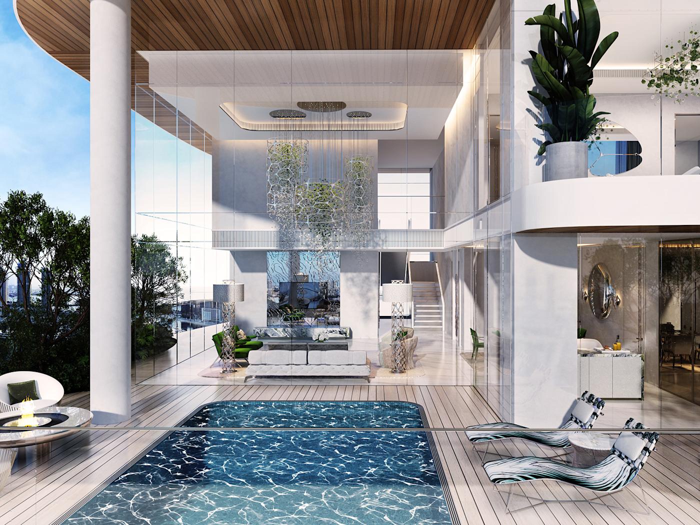 DAMAC Bay 2 by Cavalli, 3 bedroom apartment