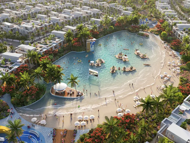 沉浸于社区中心的宁静海湾时光,这里是理想的城市度假之地,可尽情畅泳、日光浴或悠然小憩,尽享沙滩般的惬意体验。