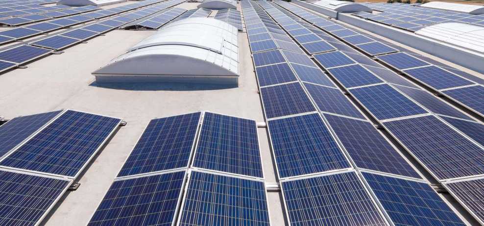 Fotovoltaika na ploché střeše