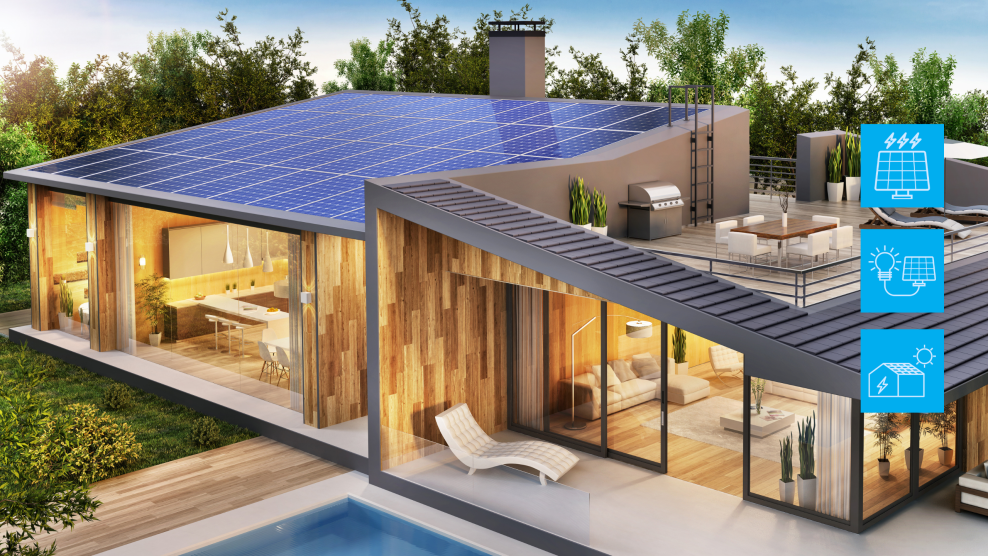 Energie electrică direct de pe acoperiș cu panourile fotovoltaice