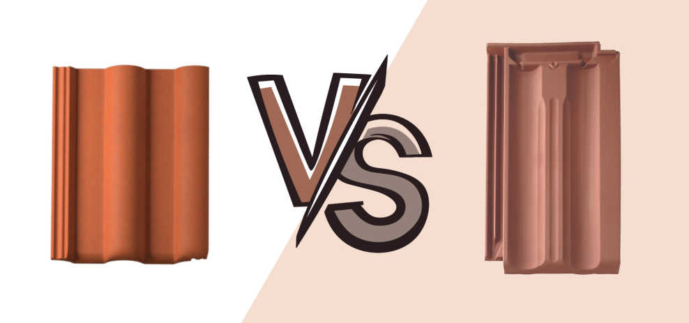 Jaký je rozdíl mezi betonovou a keramickou taškou? 