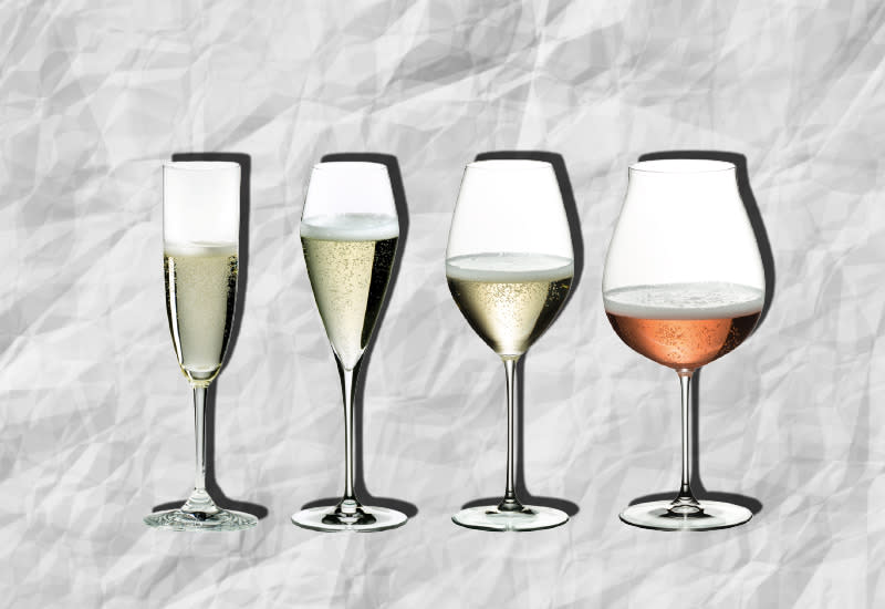 Which glass should you drink Champagne from?